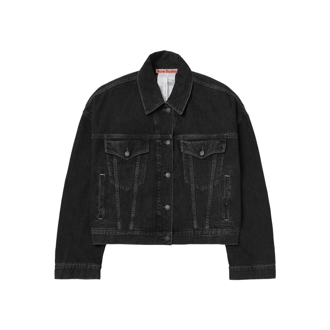 Denim Jacket Relaxed Cropped Fit